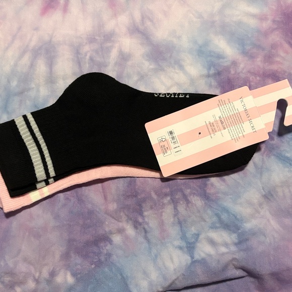Pink Crew Socks - Picture 2 of 2